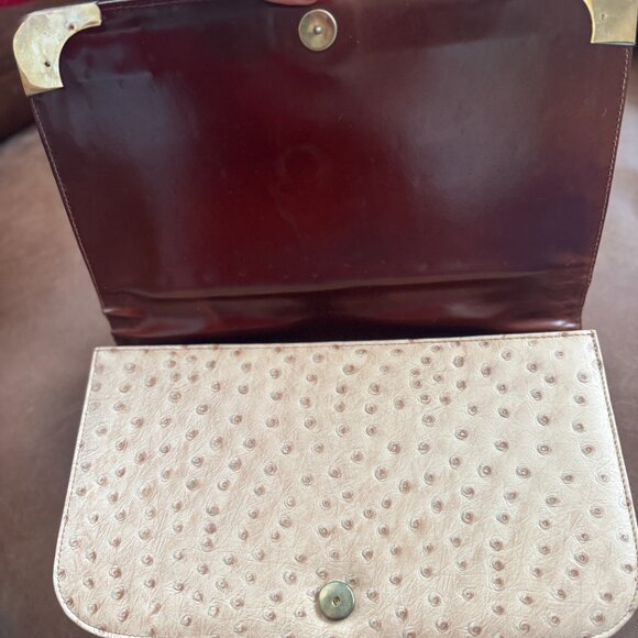 Vintage Ostrich Hang Bag - Picture 9 of 13